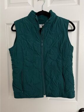 Pendleton Quilted Sleeveless Vest - Teal